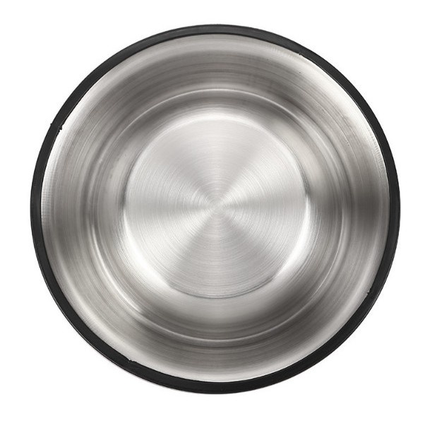 Bát ăn cho mèo, bát ăn cho chó, chén ăn inox cho chó mèo đế sao su siêu bền, chống lật