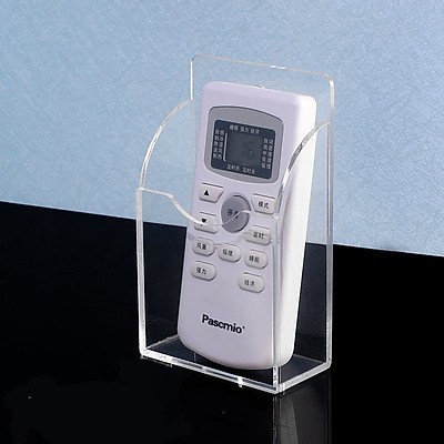 Hộp treo tường đựng điện thoại, remote tivi, máy lạnh, quạt (có lỗ sạc pin)