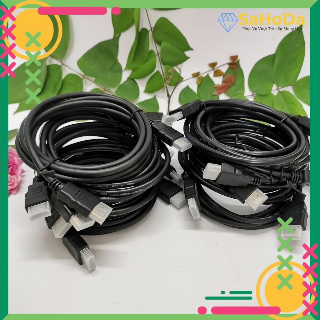 Combo 10 dây HDMI bóc màn hình Samsung 1,2m chuẩn 2K UHD
