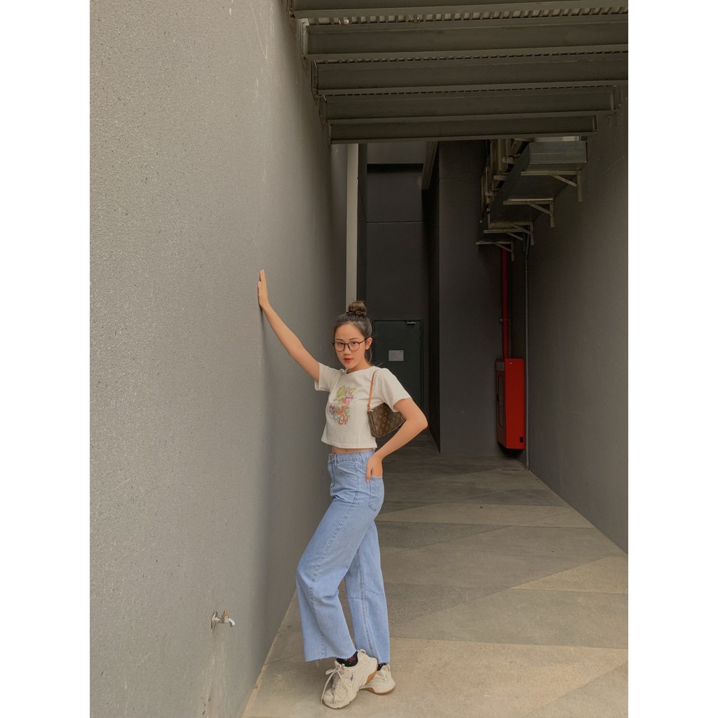 quần ống rộng jeans QB185 1994closet