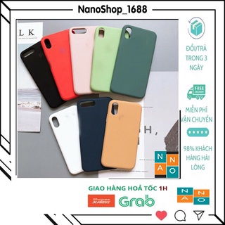 Ốp Lưng Iphone Chống Bẩn Lót Nhung Logo Táo 7Plus,x,xsmax,11,11pormax,12,12promax,13,13pormax NanoShop_1688