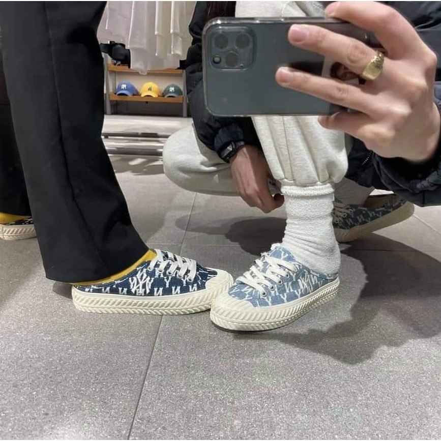 Dép Bánh Mì Gucci Nữ màu be độn đế 5cm, sục NY họa tiết các mẫu mới nhất 2021 - Hàng chuẩn 11