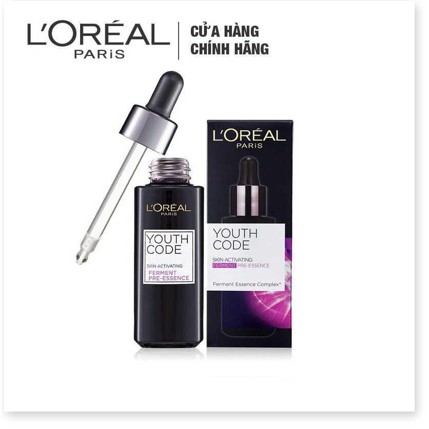 [Mã chiết khấu giảm giá sỉ mỹ phẩm chính hãng] Hoạt Chất Dưỡng Da Tươi Trẻ L'Oreal Dex Youth Code Pre-Essence 30ml