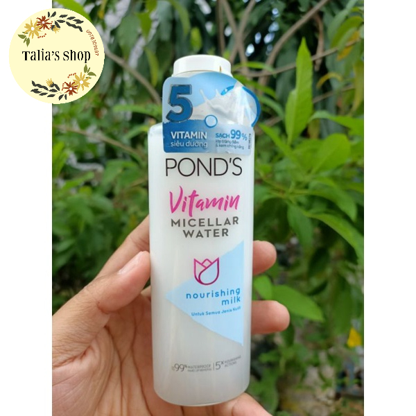 (100ml) Nước tẩy trang Vitamin Pond's Micellar Water Rose/ Vitamin Micellar Water Nourshing Milk