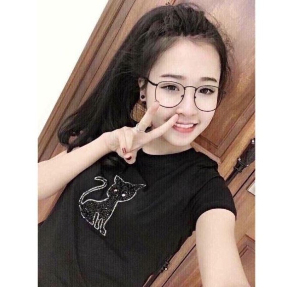 Kính gọng sắt fom bầu đẹp