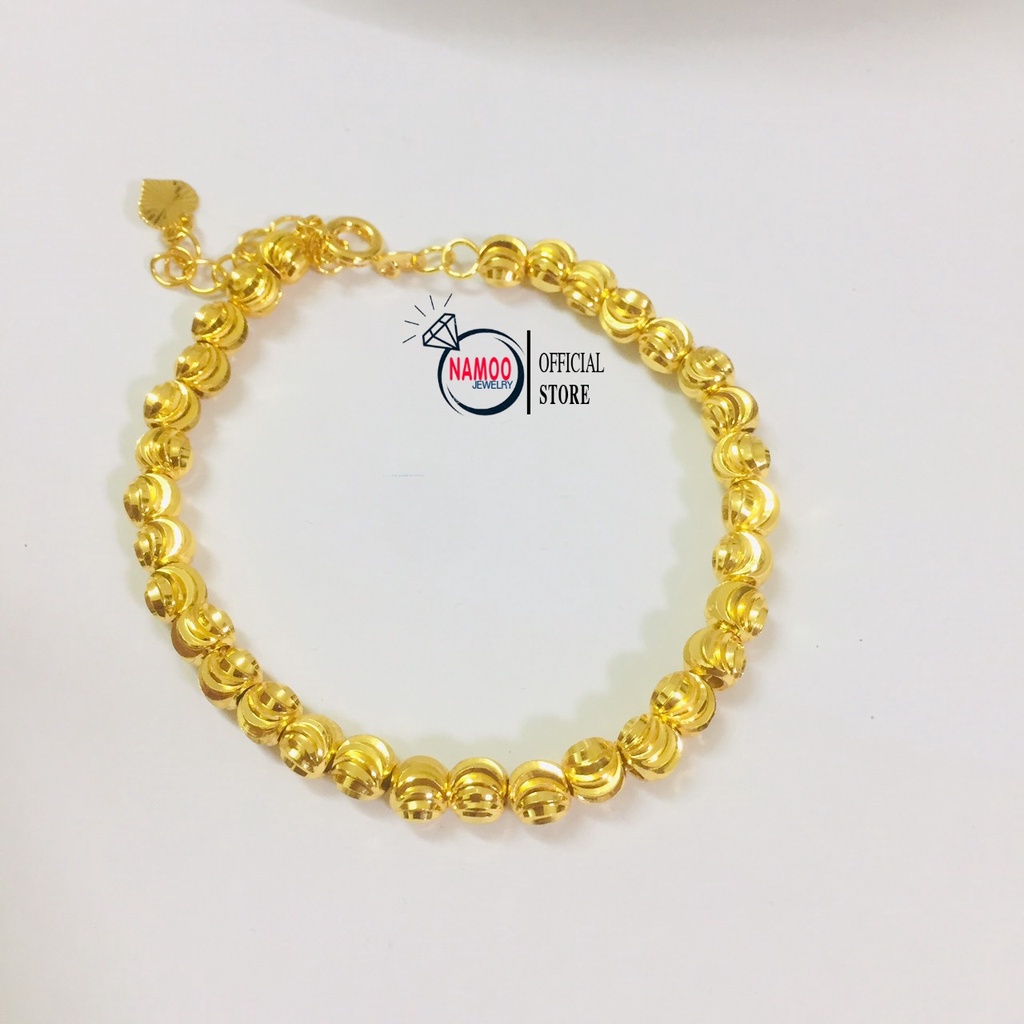 Set Dây Chuyền Lắc Tay Nữ Mạ Vàng Nữ V664 và L249 Namoo Jewelry