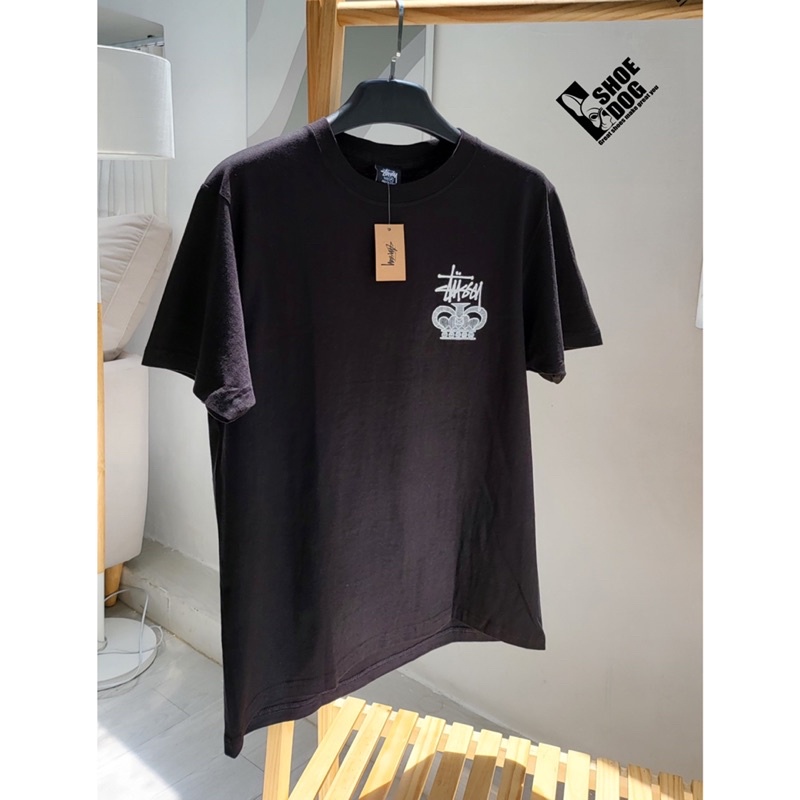[Bao check chính hãng] Áo thun Stussy One World One Love màu đen real