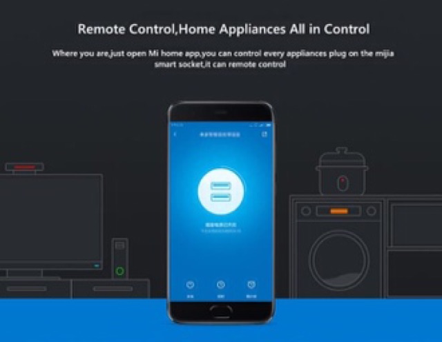 Ổ Cắm Thông Minh Mijia Wifi 2 Cổng Usb