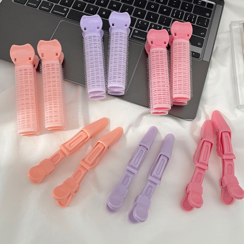 Set 4 Dụng Cụ Uốn Tóc Phong Cách Hàn Quốc Thời Trang Cho Nữ