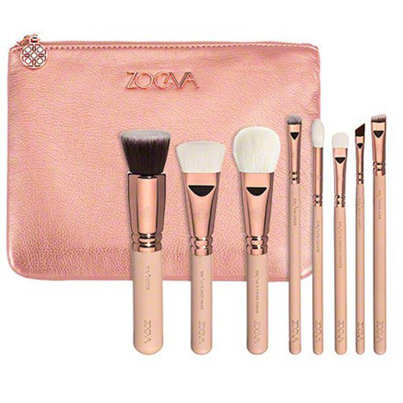 BỘ CỌ ZOEVA 8 CÂY ROSE GOLD