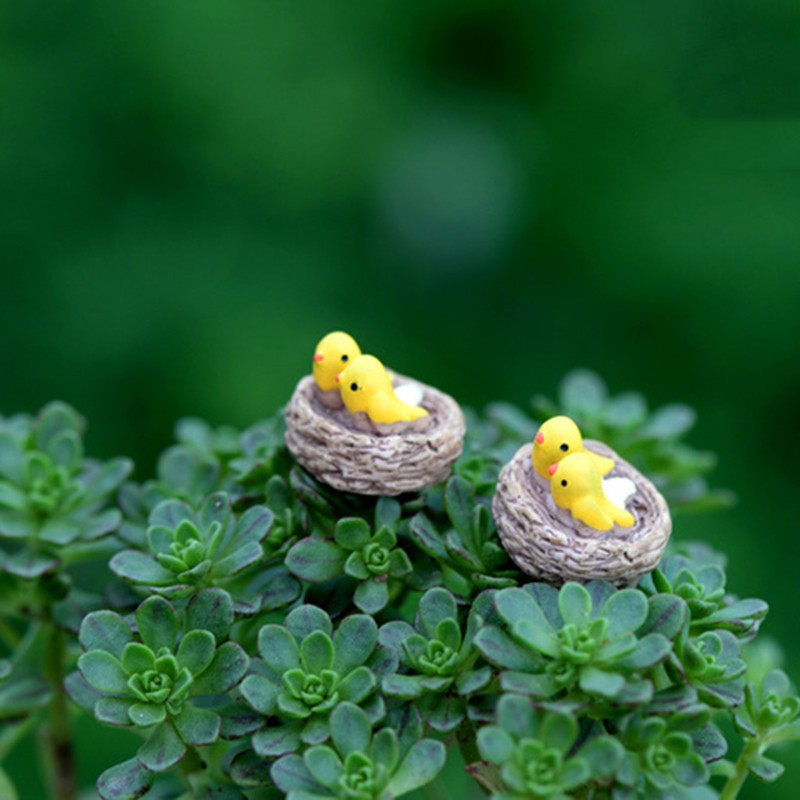 Mô hình chim bằng nhựa dùng trang trí