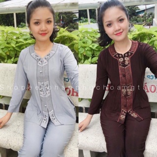 Quần áo đi chùa # Thun khoá lắc