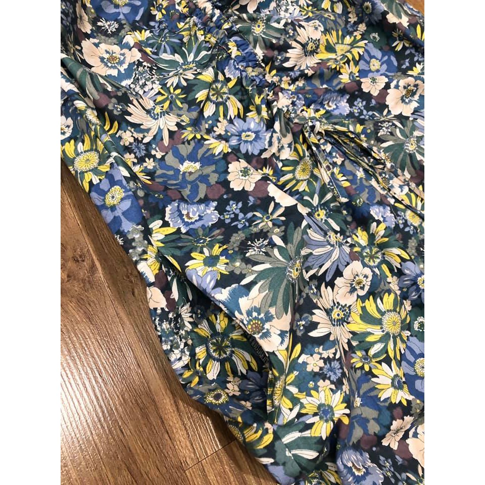 Váy hoa nhúm ngực s o s vnxk