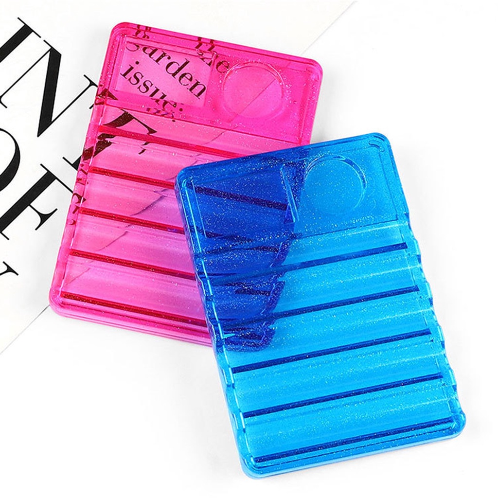 Giá Đỡ Cọ Trang Trí Móng Tay 7 Ngăn Gọn Nhẹ DIY