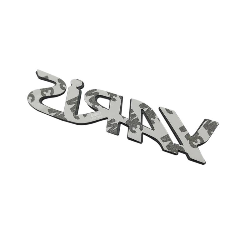 1 Miếng Dán Logo Bằng Nhựa Abs Màu Đen Cho Xe Hơi Toyota Yaris