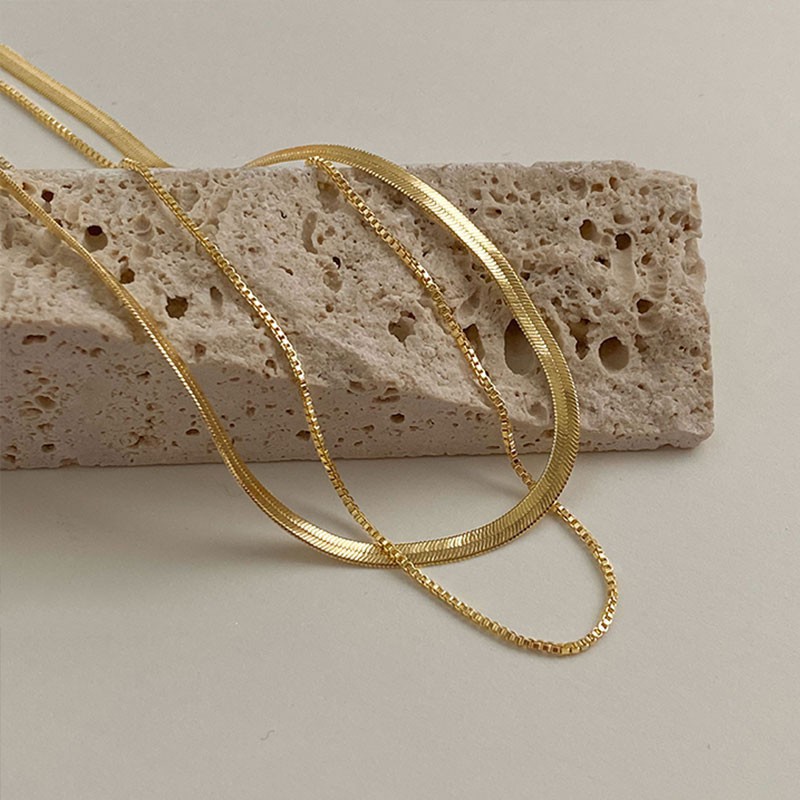 Vòng Cổ Choker Hai Lớp Phong Cách Thời Trang Hàn Quốc C61