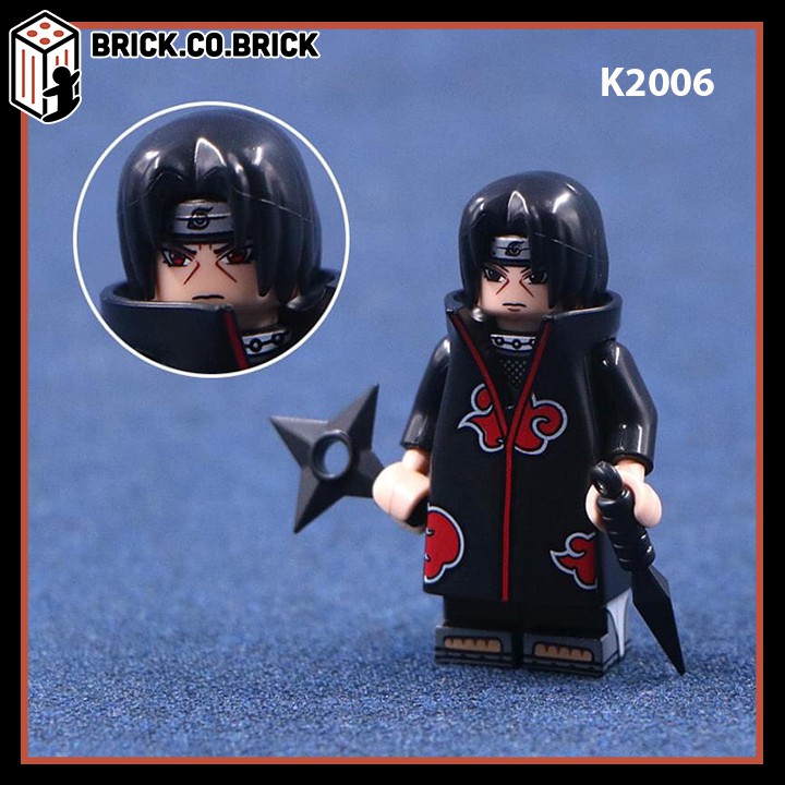 Akatsuki Anime Akimichi Choji Đồ Chơi Lắp Ráp Minifig Non Lego Naruto Mô Hình Lắp Ráp Anime Naruto KDL801