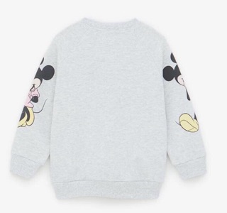 Áo nỉ zara minie & Mickey