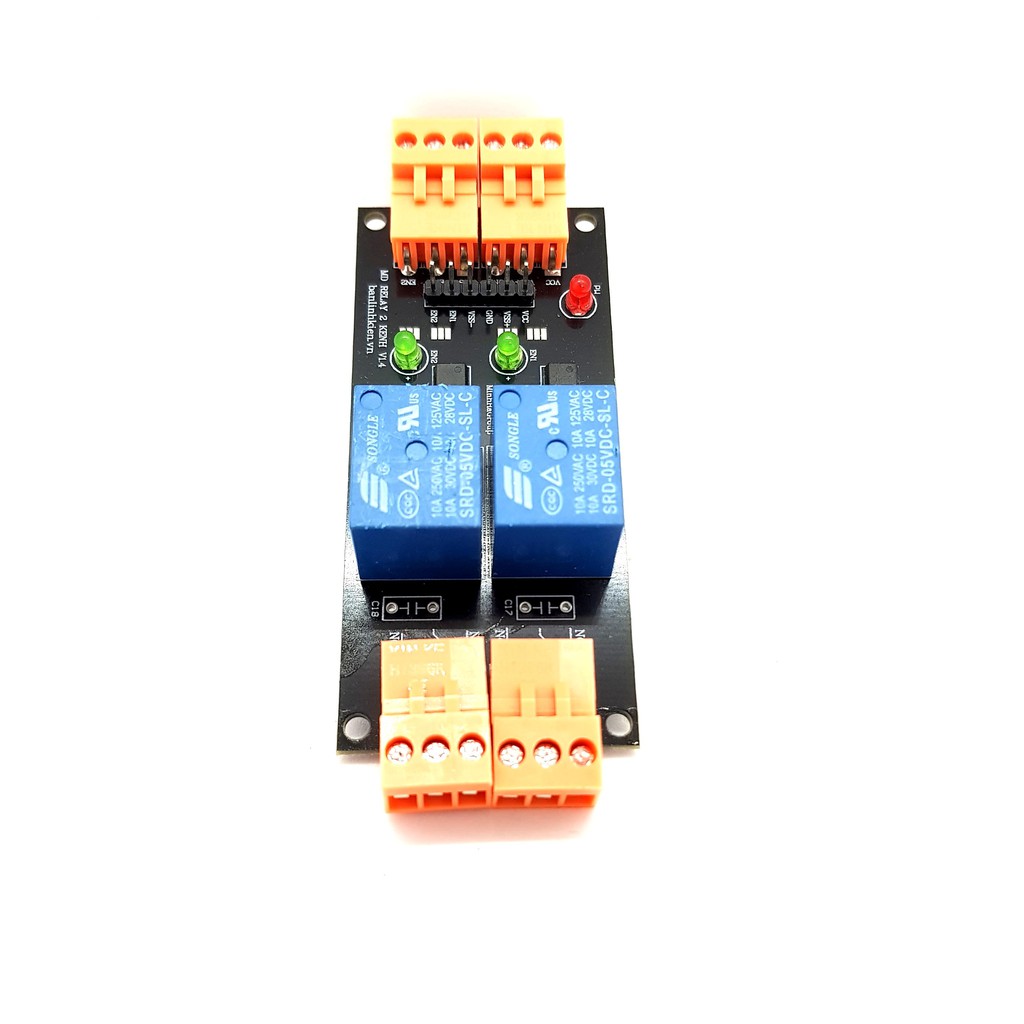 Module Relay 2 Kênh 5V10A 12V10A 24V10A