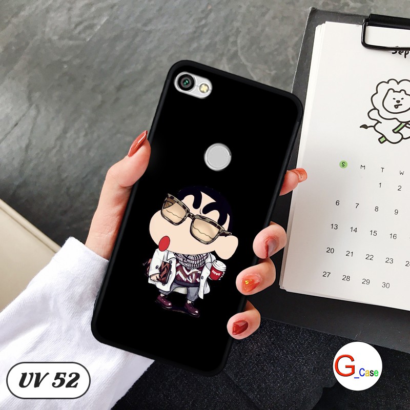 Ốp điện thoại Xiaomi Redmi Note 5A Prime lưng nhám viền cao su dẻo in hình