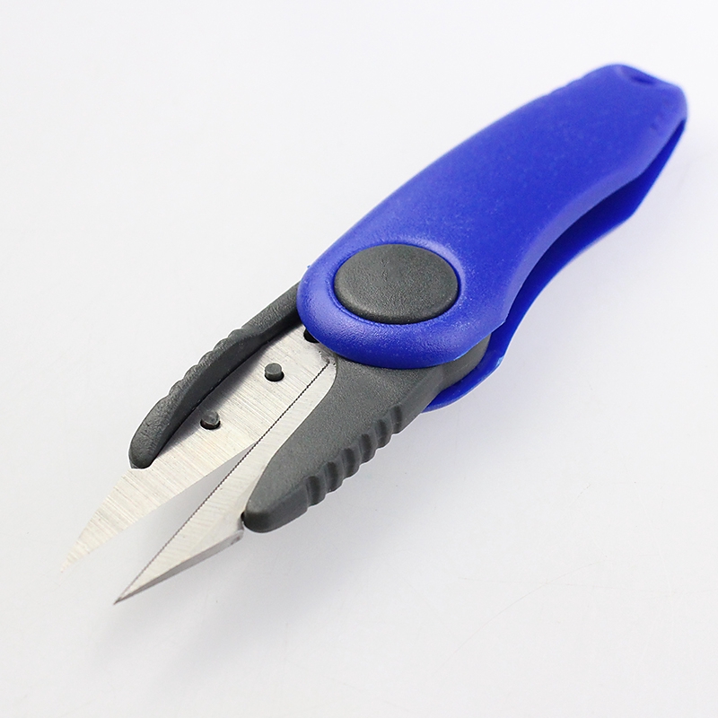 1PC Fish Use Scissors Stainless Steel Folding Line Clipper