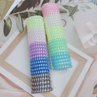 Cột tóc lò xo,cột tóc lò xo nhũ cao cấp nhiều màu