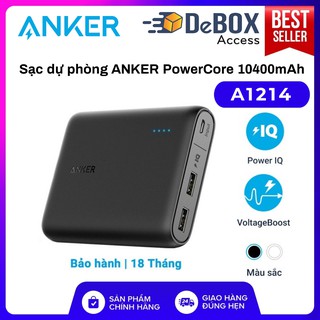 Pin sạc dự phòng ANKER PowerCore 10400mAh - A1214 Bảo hành 18T chính hãng