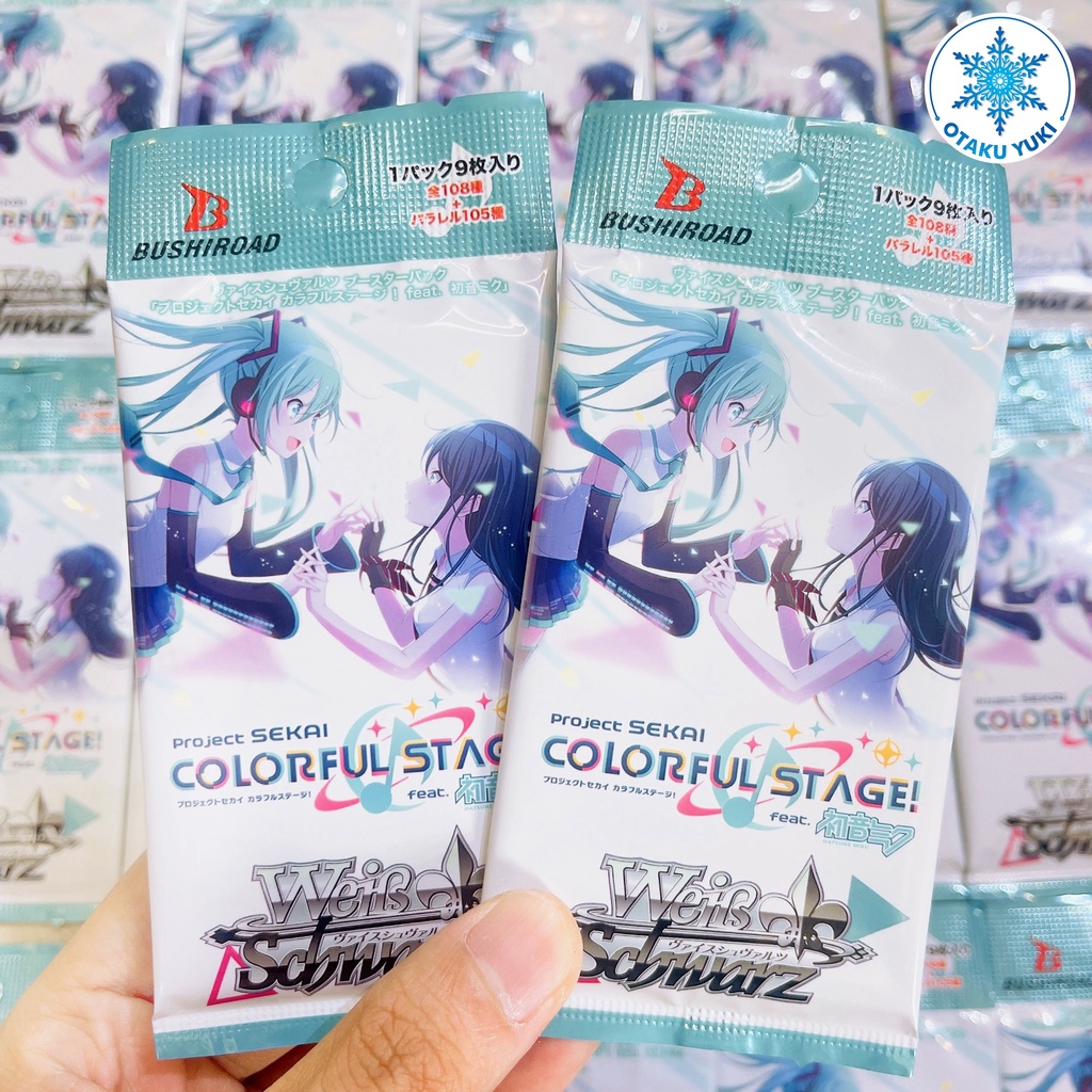 Gói Thẻ Nhân Phẩm Project Sekai Colorful Stage Hatsune Miku Box (Weiss Schwarz)
