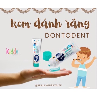 Kem đánh răng junior donto dent dành cho bé trên 6 tuổi 100ml xuất xứ đức - ảnh sản phẩm 2