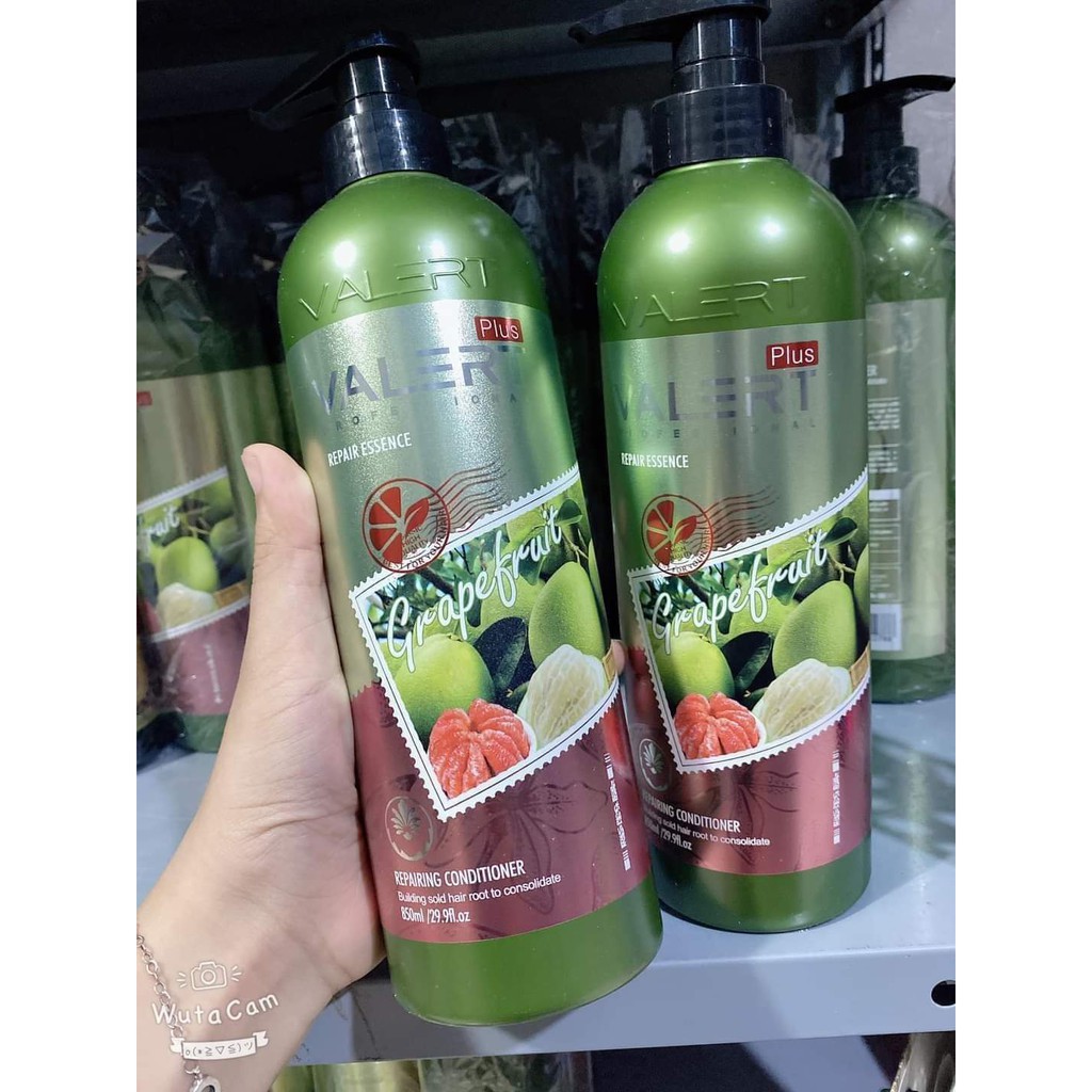 [Chính hãng] Bộ dầu gội xả bưởi Valert Grapefruit siêu mêm mượt phục hồi ngăn rụng kích thích mọc tóc 850mlx2 | BigBuy360 - bigbuy360.vn