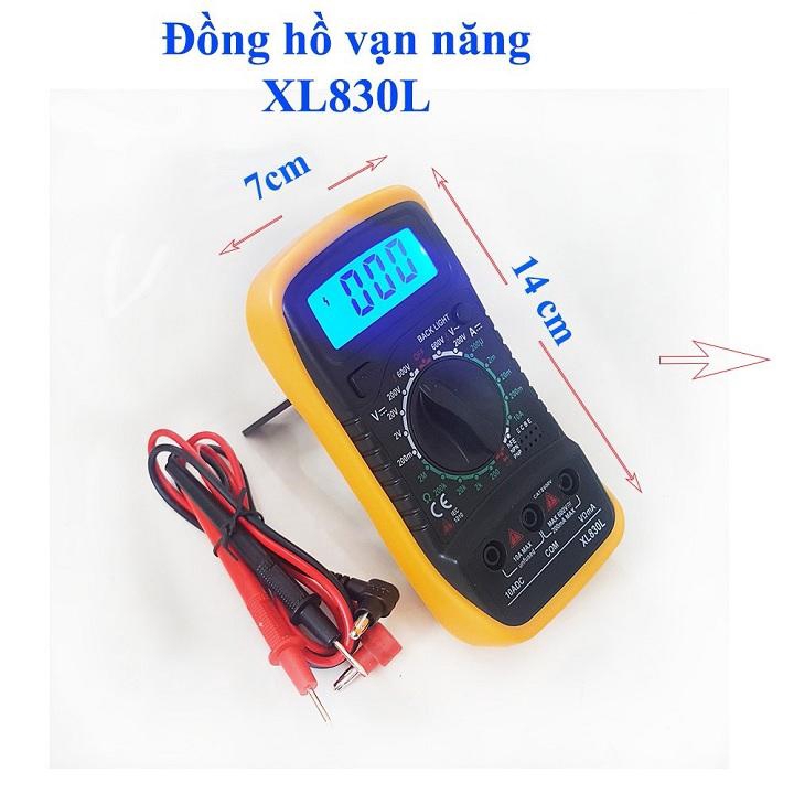 Đồng Hồ Vạn Năng Đo Điện Điện Tử Digital Multimeter Xl830L - Abg Shop