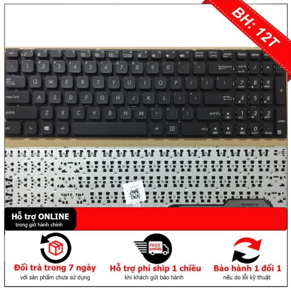 BH12TH [Mã ELFLASH3 hoàn 10K xu đơn 20K] Bàn phím laptop Asus X541 X541U X541UA X541UV X541S X541SA - KeyBoard NEW ZIN