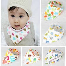 Yếm cotton 2 lớp cho bé trai - bé gái