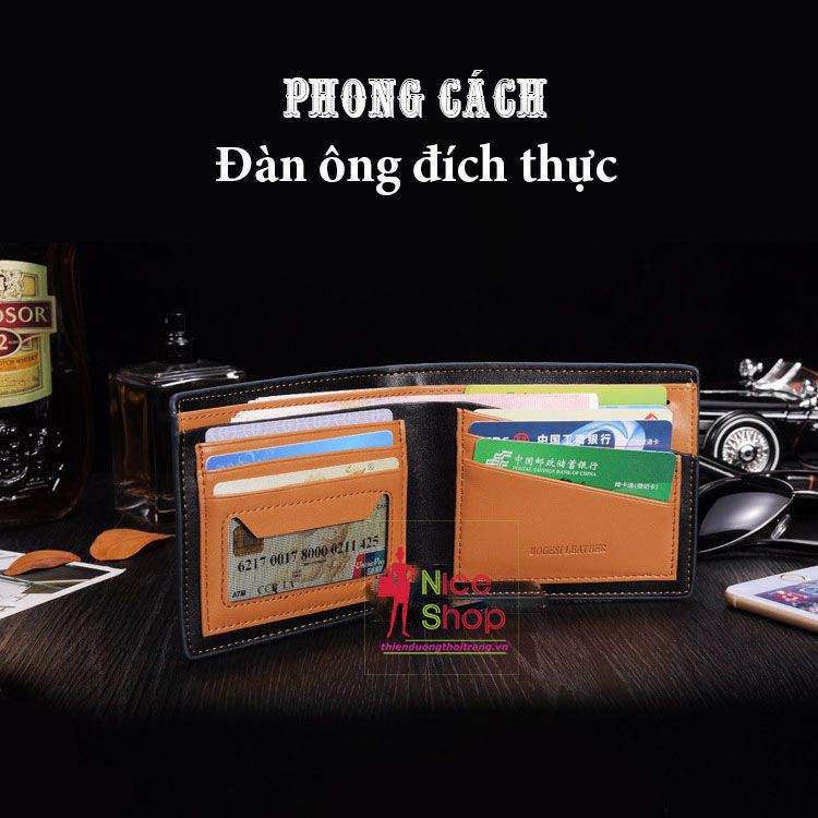 Ví tiền cầm tay nam phong cách Hàn Quốc - VI0017