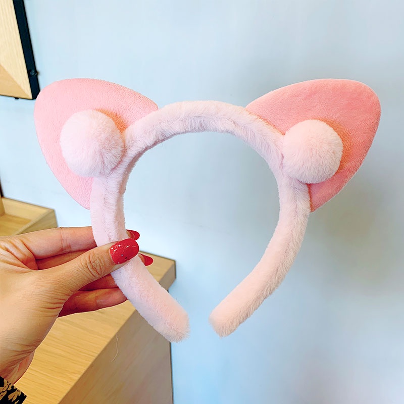 Băng đô bong bóng tai mèo dễ thương