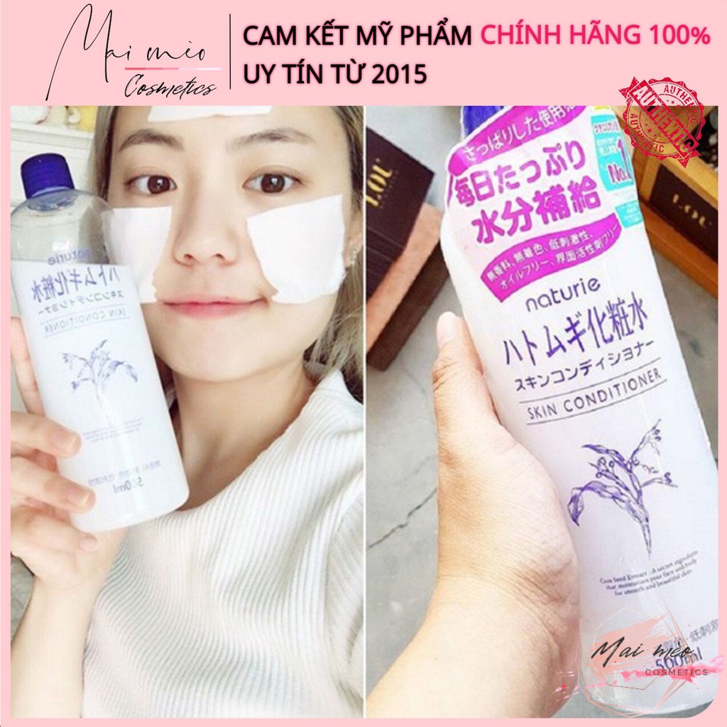 [𝓕𝓻𝓮𝓮𝓼𝓱𝓲𝓹] nước hoa hồng ý dĩ- lotion hatomugi cấp ẩm, dưỡng trắng chiết xuất cây ý dĩ