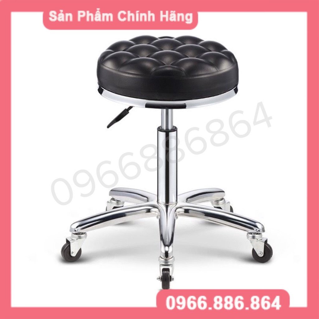 Ghế xoay chân nhện cao cấp đệm múi loại đẹp dày dặn