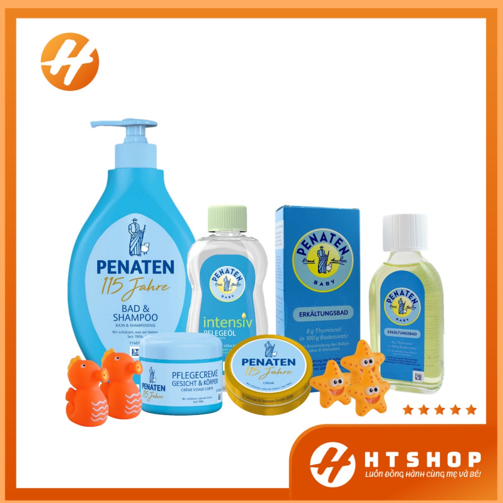 Chọn Bộ Các Sản Phẩm Sữa Tắm Cảm - Tinh Dầu Tắm - Tinh Dầu Mát Xa - Dưỡng Da Penaten