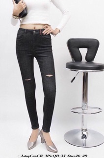 QUẦN JEAN ÔM BODY CẠP CAO