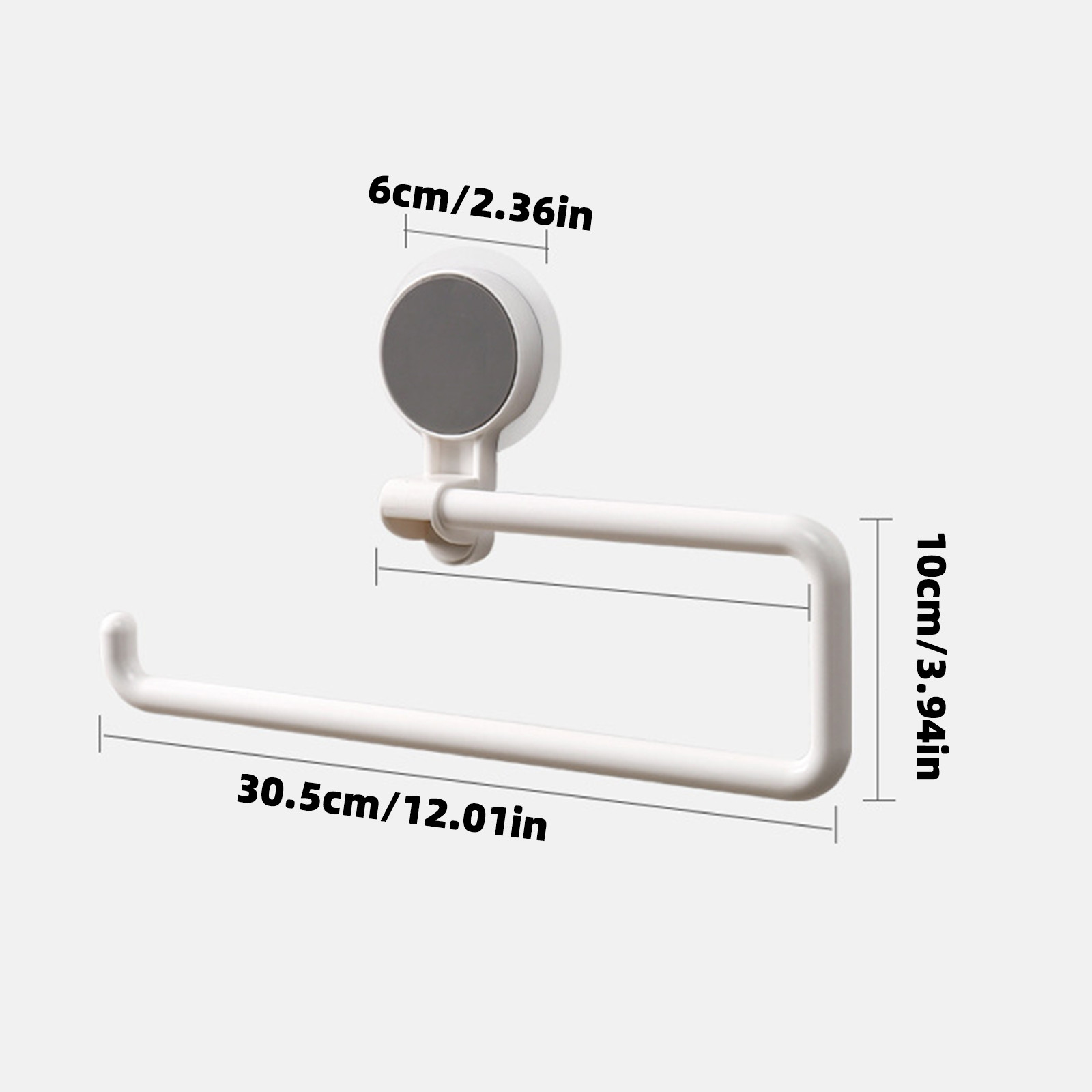 1 Móc Treo Khăn Gắn Tường Tiện Lợi Cho Phòng Tắm / Nhà Bếp