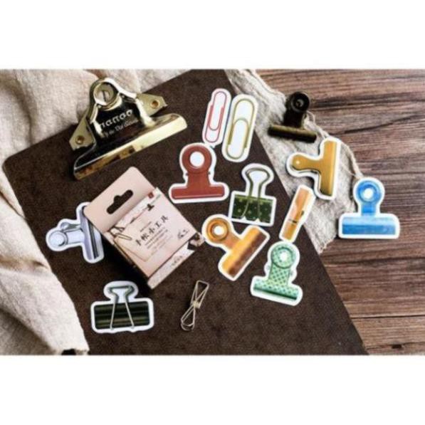 Bộ 45 Sticker Kẹp Ghim Trang Trí Sách E56
