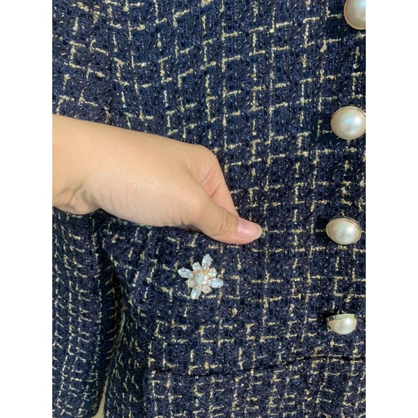 Váy dạ Tweet Hàn