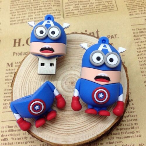 Usb Dung Lượng 1GB 8GB 16GB 32GB 64GB 128GB Hình Captain America