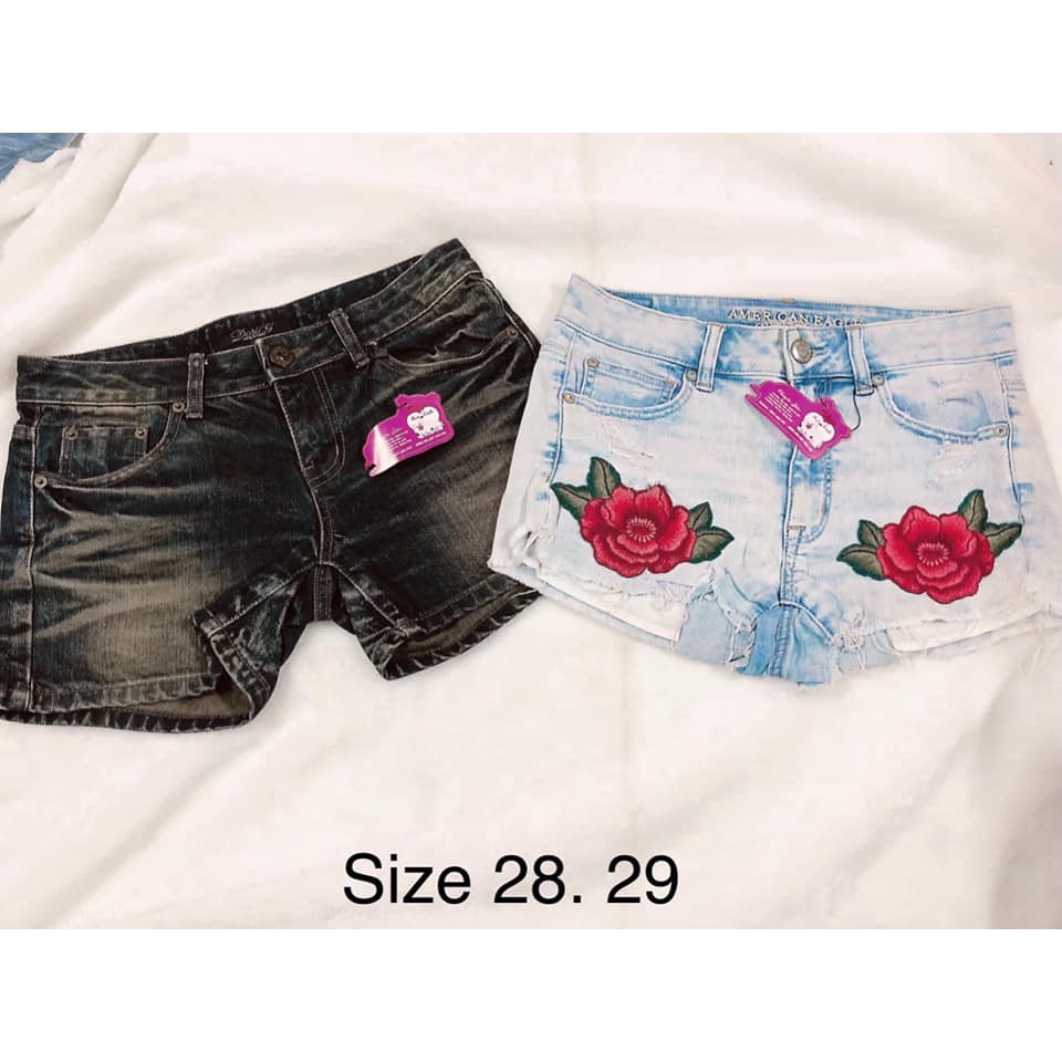 Set 2 Quần Short jean D001