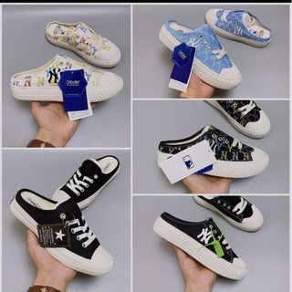 Giày sneaker đạp gót mới nhất ,sục M L B đạp gót ny hot nhất