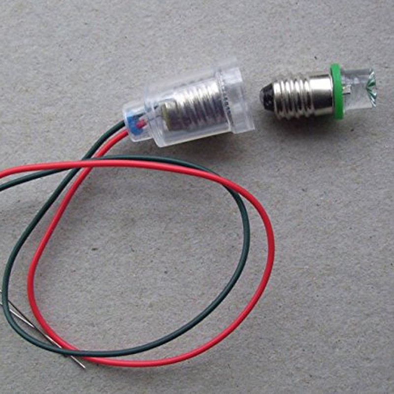 Đuôi bóng đèn E10 nhỏ có chuôi dây cáp chất lượng cao