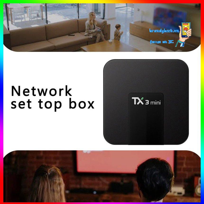 Bộ Tv Box Tx3 Mini Thông Minh 5g Wifi Không Dây Chất Lượng Cao