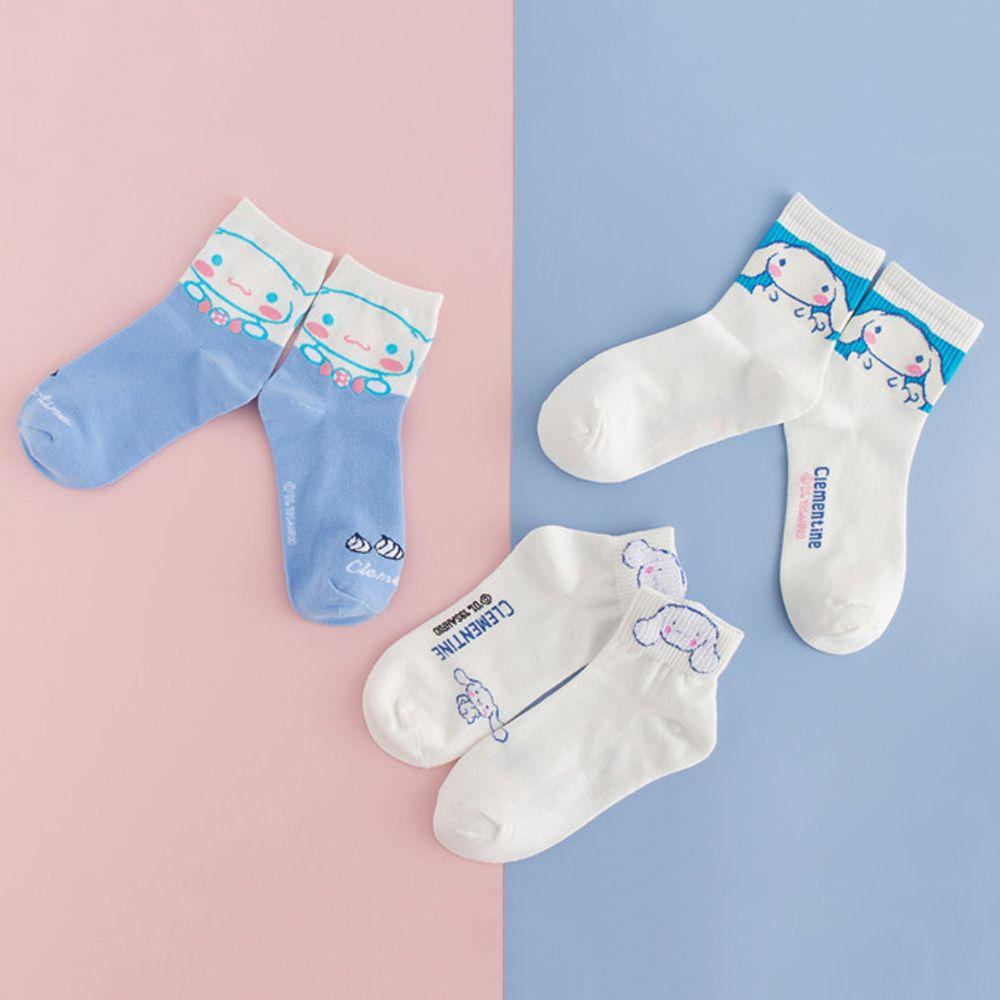 Vớ Cotton Cổ Ngắn In Họa Tiết Hoạt Hình Cinnamoroll Kiểu Nhật Bản Thời Trang Xuân Thu Cho Bé