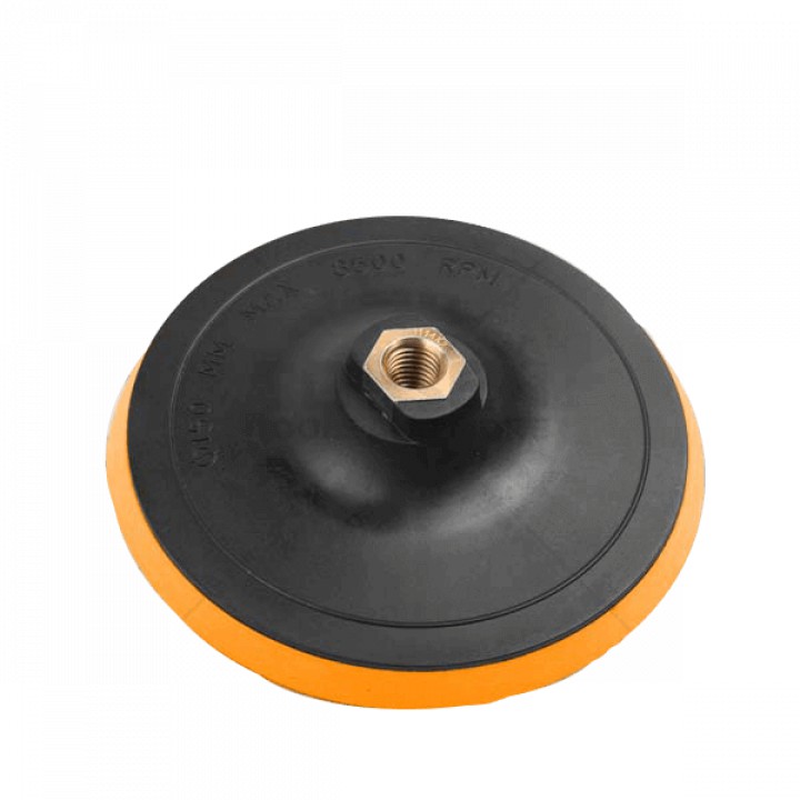 Miếng chà đệm cao su có đai ốc 150mm Tolsen 77262