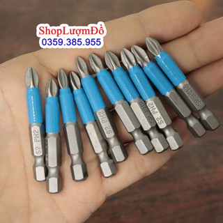 Combo 10 mũi vít chuẩn ph2 dài 50mm